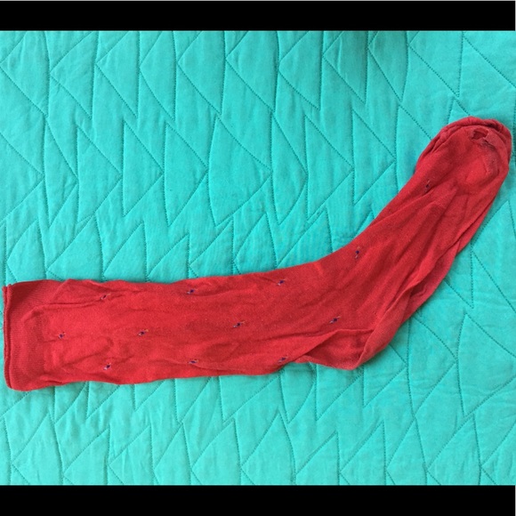 Ruby red 🔴 summer-thin dress socks 🧦 - Picture 2 of 2